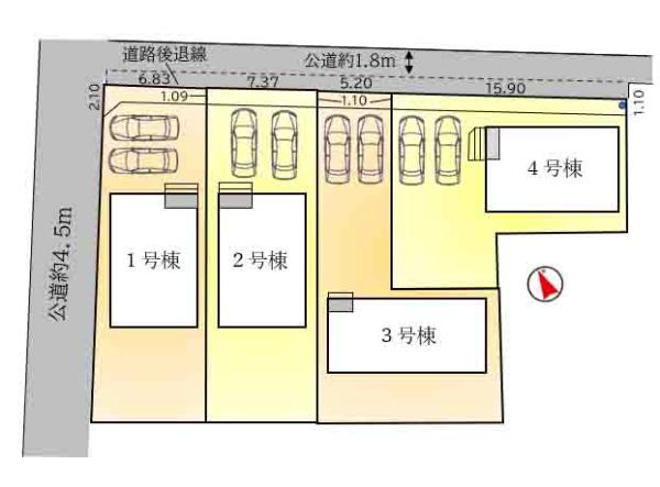 安城市根崎町第３　1号棟
