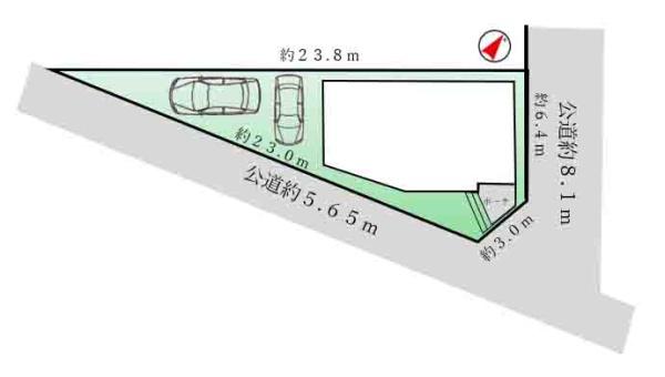高浜市屋敷町１丁目の土地