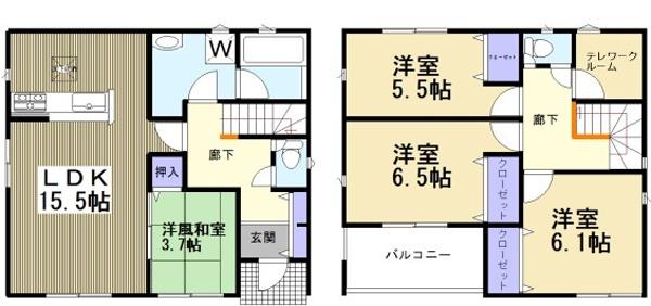高浜市稗田町第６　2号棟