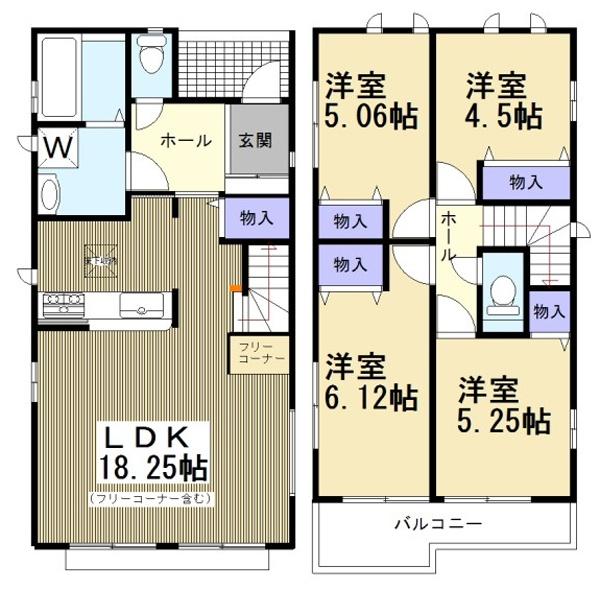 刈谷市沖野町一丁目　Ｂ号棟