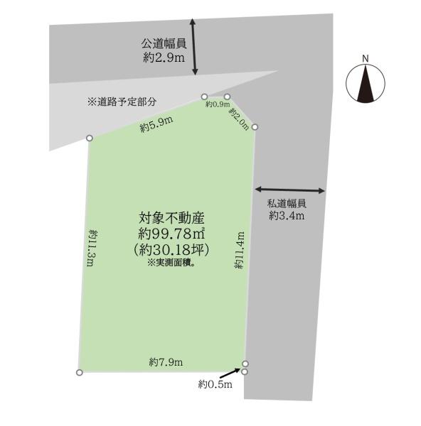 世田谷区松原３丁目の売土地