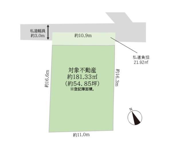 品川区東大井３丁目の売土地