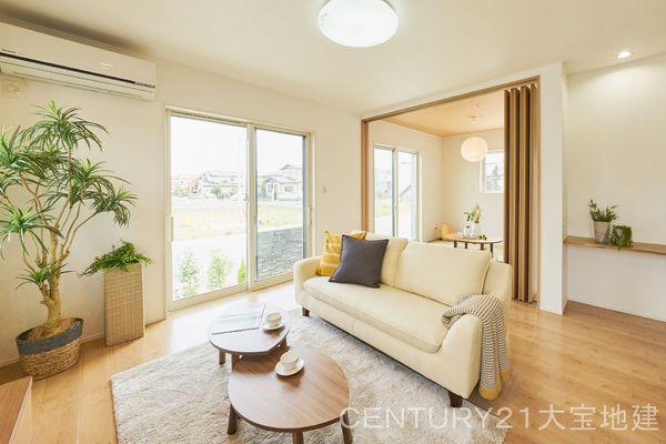 四街道市もねの里5丁目の土地(モデルハウス写真)