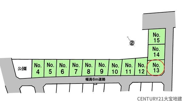 千葉市若葉区若松町　区画１３