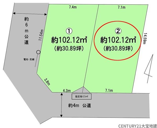 千葉市中央区旭町【１期】　区画２
