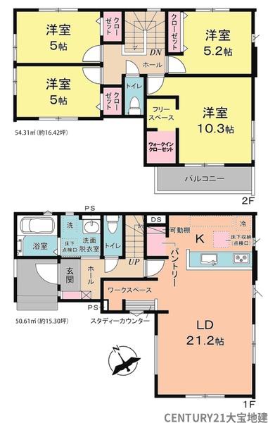 千葉市稲毛区園生町【１期】　２号棟