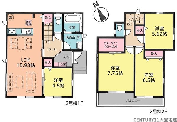 千葉市若葉区桜木北１丁目　２号棟