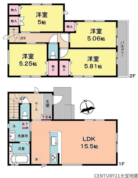 千葉市花見川区花園町　１号棟