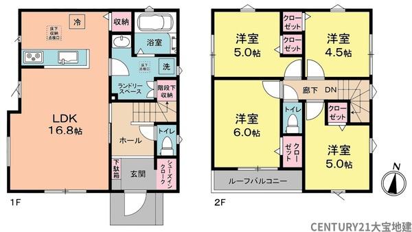 千葉市緑区あすみが丘２丁目【２３－１期】　２号棟