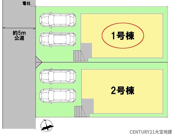 千葉市若葉区千城台東２丁目【４期】　１号棟