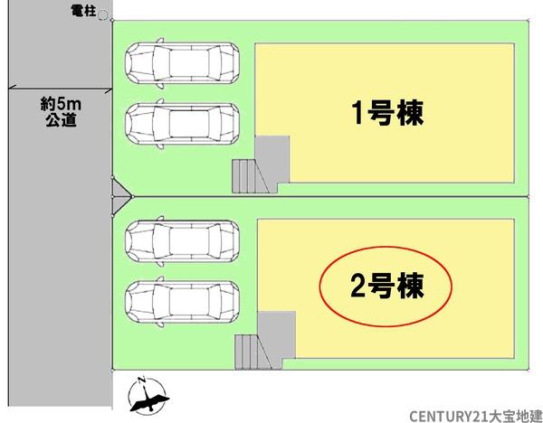 千葉市若葉区千城台東２丁目【４期】　２号棟