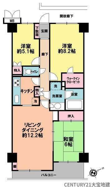 モアクレスト千葉Ａ棟