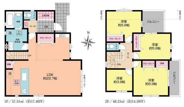 千葉市若葉区桜木北３丁目【５期】