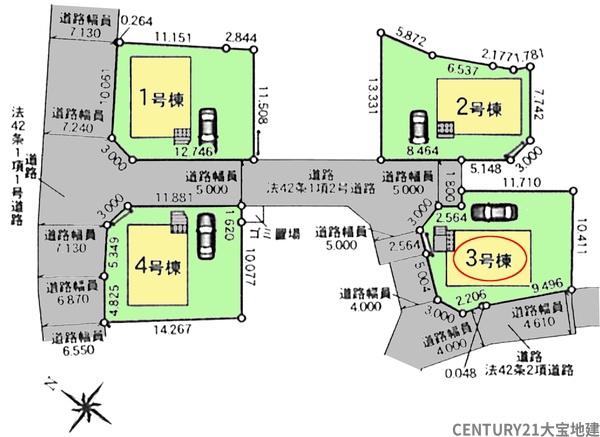 千葉市中央区花輪町【第５】　３号棟