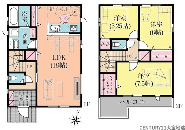 千葉市緑区誉田町１丁目【８期】　２号棟