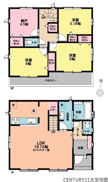 千葉市花見川区朝日ケ丘４丁目【２】　２号棟