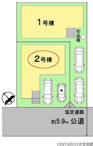 千葉市若葉区みつわ台３丁目【６期】　２号棟
