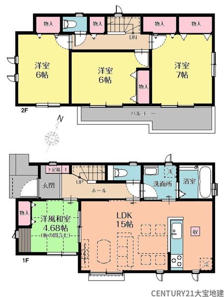 千葉市稲毛区長沼町【５】　１号棟