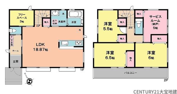 千葉市花見川区朝日ケ丘４丁目【Ⅱ】　１号棟