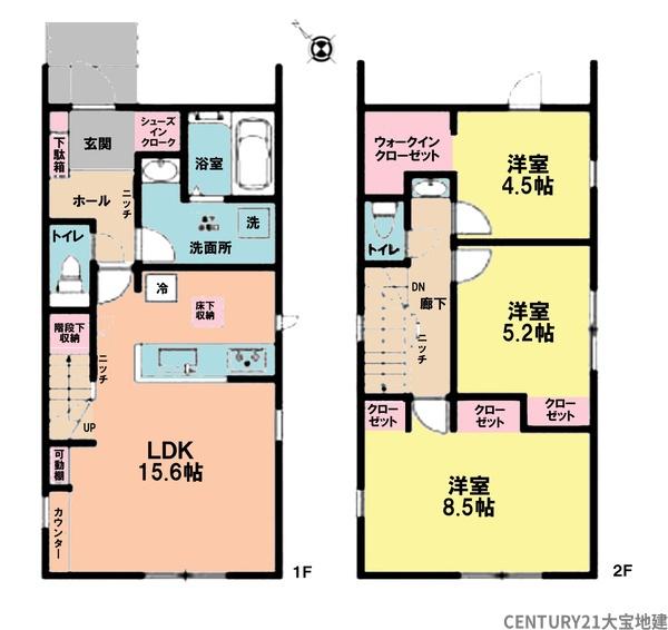 千葉市若葉区千城台西１丁目【２４－１期】　２号棟