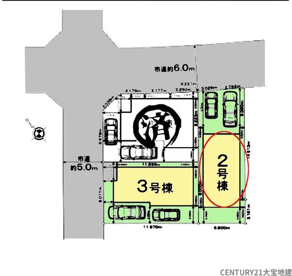 千葉市若葉区千城台西１丁目【２４－１期】　２号棟