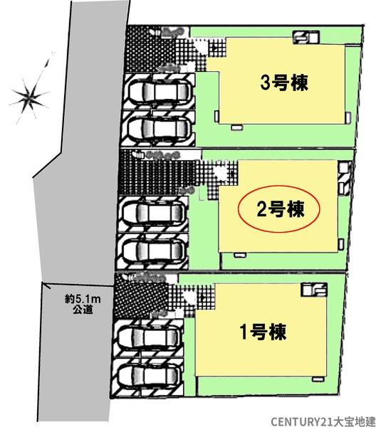 千葉市稲毛区長沼町【４期】　２号棟