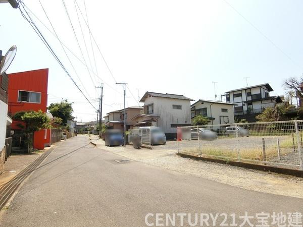 千葉市緑区高津戸町の土地(前面道路含む現地写真)