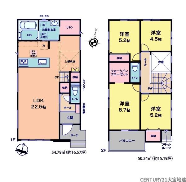 千葉市中央区寒川町３丁目【４期】　２号棟