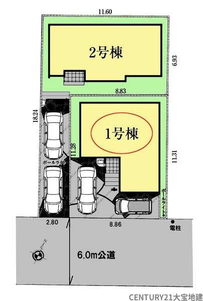 千葉市中央区都町１丁目【６期】　１号棟