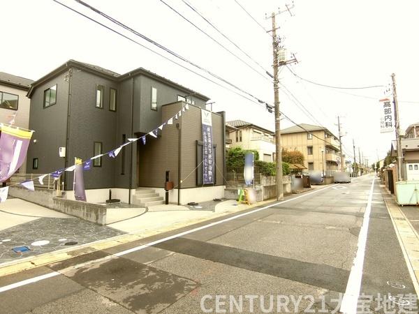 千葉市中央区都町1丁目【6期】 2号棟(前面道路含む現地写真)