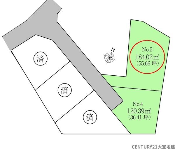 千葉市中央区長洲２丁目【本千葉１５】　区画５
