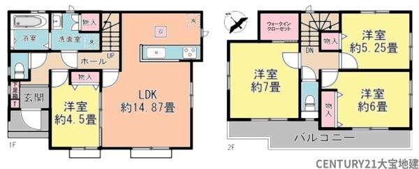 四街道市栗山　Ｃ号棟