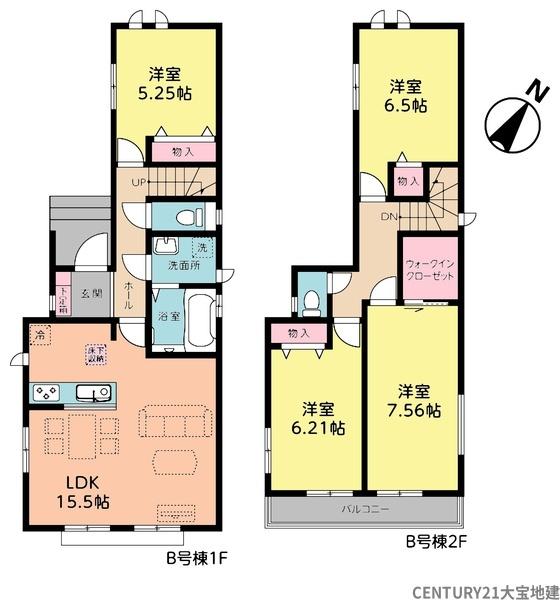 千葉市稲毛区宮野木町　Ｂ号棟