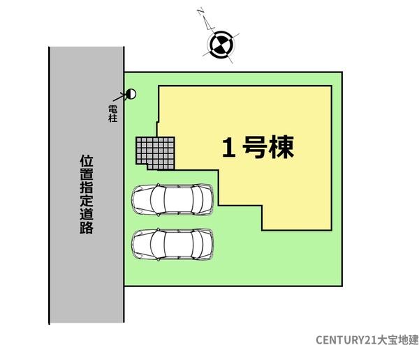 千葉市稲毛区長沼町(区画図)