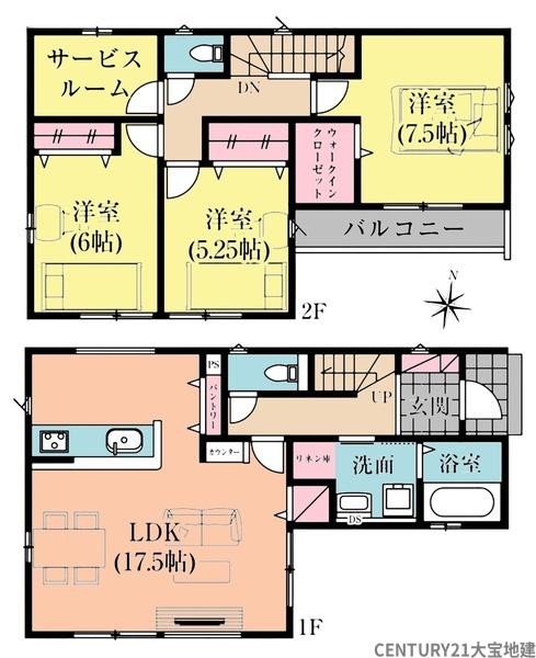 千葉市稲毛区天台１丁目【７期】　２号棟