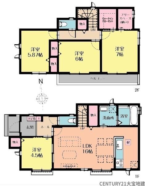 千葉市稲毛区山王町　Ｄ号棟