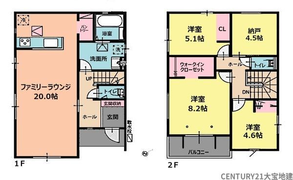 千葉市稲毛区萩台町【第１期】　２号棟