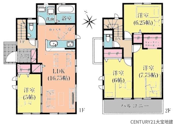 四街道市鹿渡【４期】　５号棟