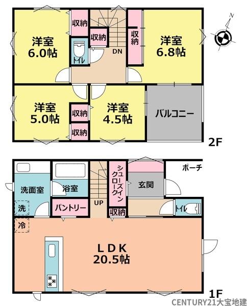 千葉市若葉区小倉台３丁目　２号棟