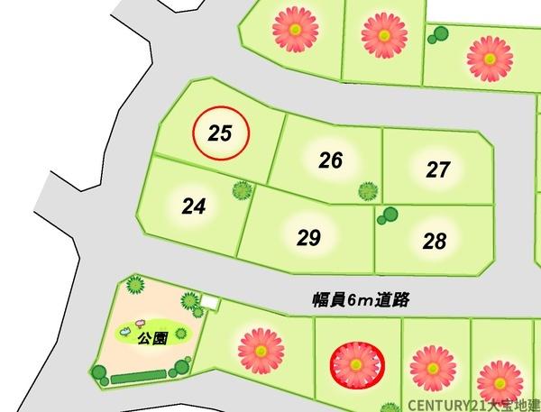 CenturyHillsグリーンガーデン土気　25号地