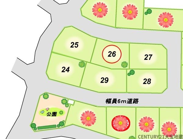 CenturyHillsグリーンガーデン土気　26号地