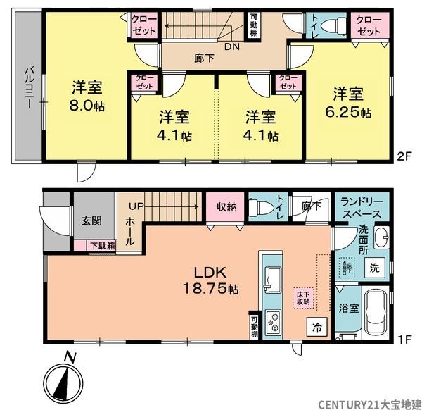千葉市若葉区千城台東２丁目【２４－１期】　２号棟