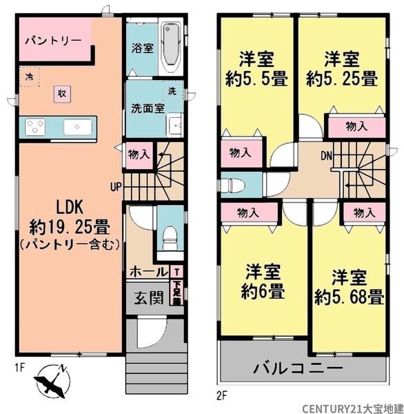 千葉市稲毛区宮野木町　Ａ号棟