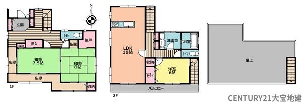千葉市若葉区若松台３丁目の中古一戸建て