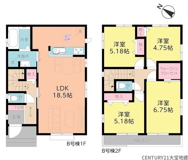 千葉市稲毛区宮野木町　Ｂ号棟