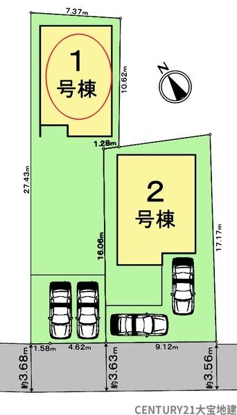 四街道市四街道３丁目【２５－１期】　１号棟