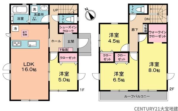 四街道市四街道３丁目【２５－１期】　２号棟