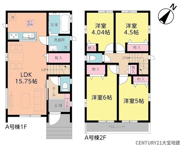 千葉市若葉区桜木北１丁目　Ａ号棟