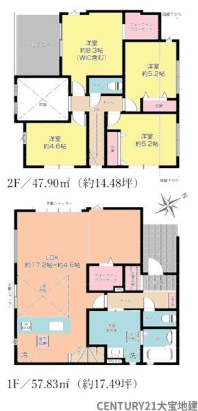 四街道市内黒田【１期】　３号棟