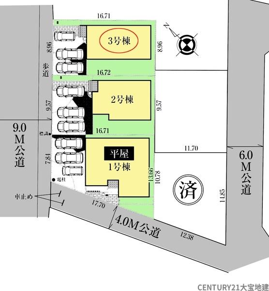 四街道市鹿渡【６期】　３号棟
